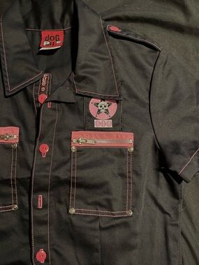 Dog Pile Military Style Shirt